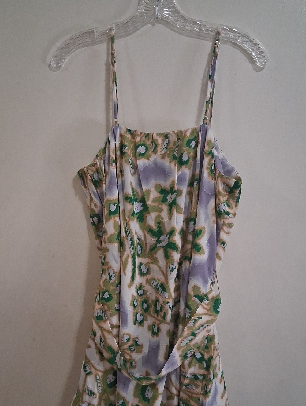 NWT Loft Floral Clip Pleated Mini Pocket Dress Size 8 - Picture 5 of 6